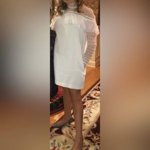 Self-Portrait in mint condition dress